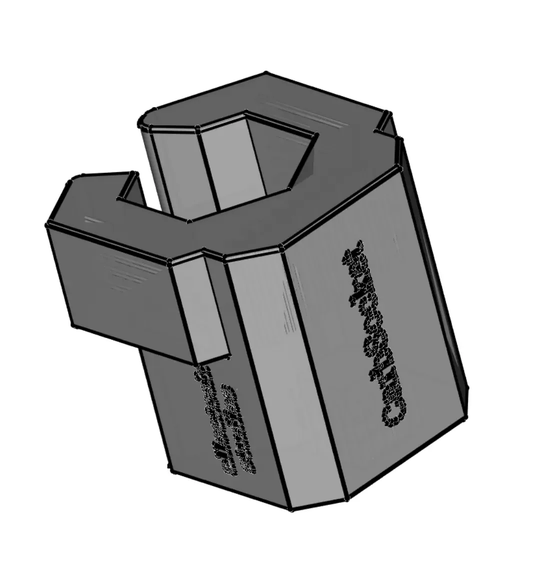 CarbSocket back left iso